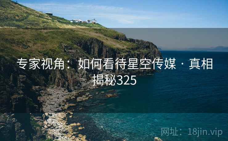 专家视角：如何看待星空传媒 · 真相揭秘325
