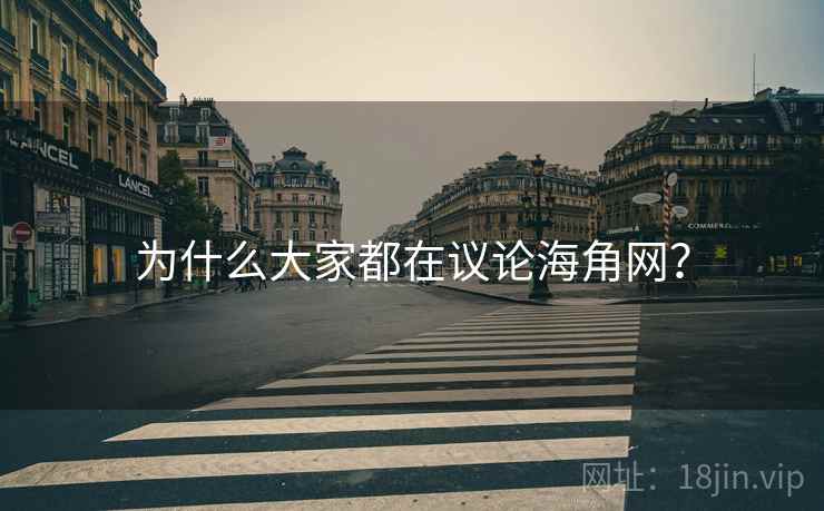 为什么大家都在议论海角网？