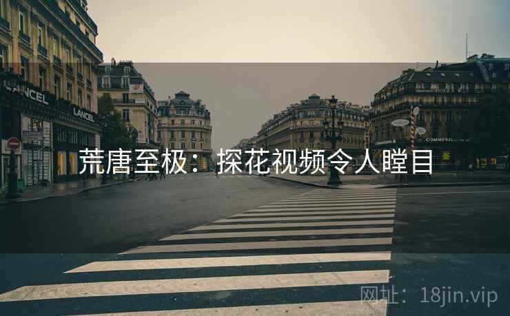 荒唐至极:探花视频令人瞠目